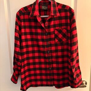 Vermont Flannel Co. Red Buffalo Flannel Shirt